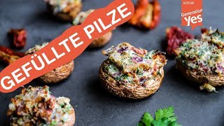 Gefüllte Pilze aus dem Airfryer [upl. by Nave]