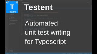 Automated unit test writing for Typescript [upl. by Etat]