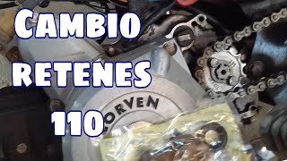 Cambio retenes 110 [upl. by Brocky]