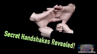 Secret Handshakes  Learn Them All  Hands Nose Everything [upl. by Hayikat]