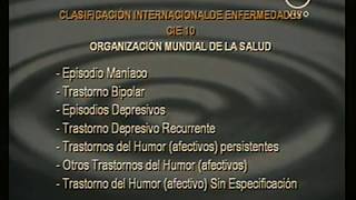 Clasificación de los Trastornos del Humor  Dr Pedro Bustelo [upl. by Novert]