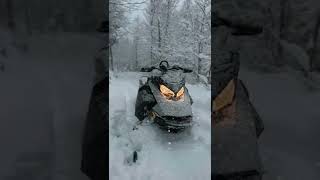 First ride of the year on ski doo 600 efi backcountry [upl. by Apul774]