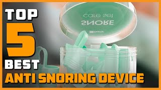 Top 5 Best AntiSnoring Devices Reviews 2023 RANKED [upl. by Jezrdna]