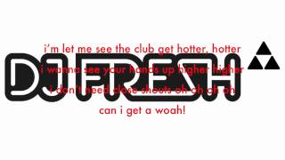 DJ Fresh ft Rita Ora  Hot Right Now HQ Lyrics video best sound [upl. by Anaujik]