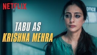 Krishna Mehra  Character Promo  Tabu  Khufiya  Netflix India [upl. by Mikeb]