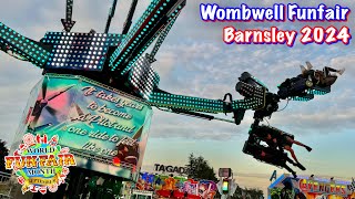 Wombwell Funfair Barnsley September 2024 [upl. by Jereme505]