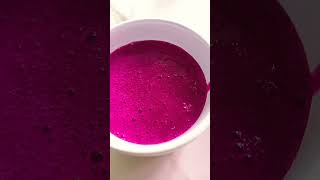 Banana and dragon fruit smoothie shortvideo healthy healthybreakfast [upl. by Rheims]