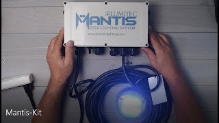 Lumitec Mantis Underwater Boat Dock Light Kit  Color Changing [upl. by Mungam453]