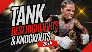 Gervonta “Tank” Davis Highlights amp Knockouts 2024 [upl. by Nimzaj]