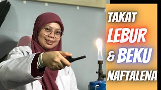 EKSPERIMEN BAB 2  TAKAT LEBUR DAN TAKAT BEKU NAFTALENA [upl. by Ecyak]