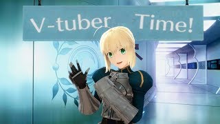 SFM FateGrand Order Artoria Takes On Virtual Youtubing Saber Says [upl. by Nagey567]