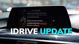 Idrive system update for all BMW How to update BMW idrive navigation system BMW 330e [upl. by Demah]