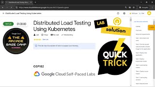 Distributed Load Testing Using Kubernetes  Qwiklabs  GSP182 [upl. by Guinna]