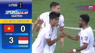 KOMPILASI GOAL INDONESIA VS VIETNAM KUALIFIKASI PIALA DUNIA 2026 LEG 2 [upl. by Eveivaneg]