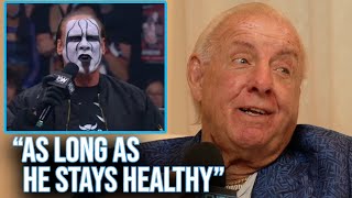 Ric Flair on Sting Still Wrestling [upl. by Burley]