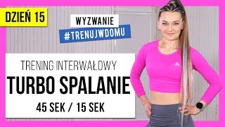 Wyzwanie 30 DNI 🔥 Dzień 15 Interwałowy trening TURBO SPALANIE  Monika Kołakowska [upl. by Neleb817]