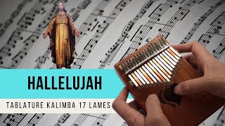 HALLELUJAH  Tablature Kalimba 17 Lames [upl. by Hollander]