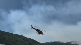 Fire Near Sylvan Lake State Park Grows To Over 1400 Acres Monday [upl. by Wilonah]