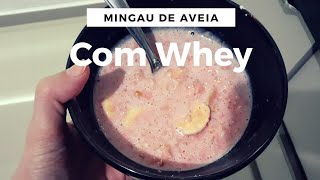 Mingau com Whey Protein  Café da manhã Saudável e muito fácil de fazer ☕ [upl. by Roche]