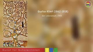 Kunst für SchülerInnen Gustav Klimt Der Lebensbaum [upl. by Eirojam]