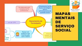 Conheça os Mapas Mentais de Serviço Social [upl. by Tertius]