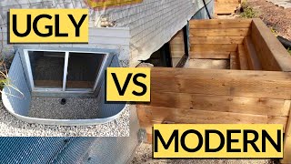 Stop Installing UGLY Window Wells And Use These Modern Ones Instead [upl. by Wylen]