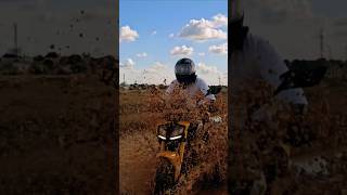 🗣️ Naked bikes cant offroad bro🤣 Le me 😈😈😈 apachertr offroad 310 bikestunt automobile [upl. by Diad]