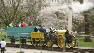 The Rocket  Replica of Stephensons 1829 Steam Locomotive [upl. by Siuqramed]