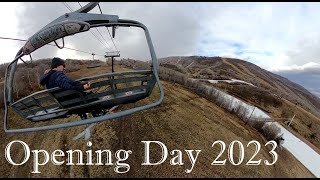 Skiing Park City Opening Day 2023  Enough Snow [upl. by Anaytat]