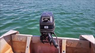 1993 Evinrude 8 HP Outboard Motor [upl. by Enneiviv]