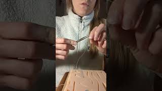 Stepbystep approach to perform a subcuticular stitch [upl. by Alina]