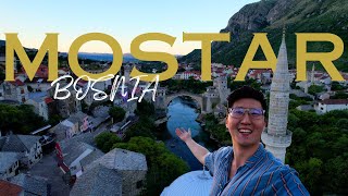 MOSTAR BOSNIA 🇧🇦  HOW IS THIS PLACE REAL Climbing a Mosque Mostar Old Town Visiting Blagaj [upl. by Lizbeth584]