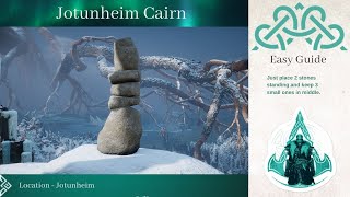 Jotunheim Cairn  Easy Guide  Assassins Creed Valhalla [upl. by Anaher]