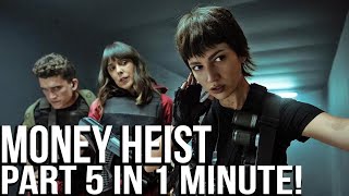 MONEY HEIST Part 5 Volume 1 Recap  LA CASA DE PAPEL Season 5 Recap Explained [upl. by Ilatan]