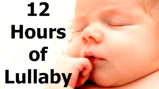 ★ 12 HOURS of BABY MUSIC ★ ♫ Brahms Lullaby for Babies to Sleep ♫ [upl. by Elnore]