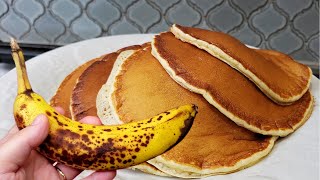 BANANA PANCAKES  How To Make Banana Pancakes  Fluffy Banana Pancakes Recipe [upl. by Erica]