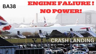 quotMiraculous Survival at Heathrow Crash of British Airways 38 with real audio quot [upl. by Simonsen]