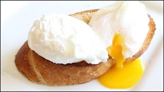 How To Perfectly Poach Eggs  Poached Eggs Recipe [upl. by Notniuq]