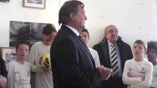 Gary Mabbutt Visits Enfield Town Football Club [upl. by Marmawke]