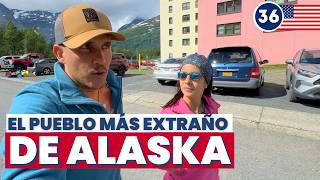 Este PUEBLO está AISLADO 👉 todos viven en un mismo EDIFICIO 🌎 Ep36 Whittier Alaska [upl. by Tullius]