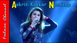 Aakriti Kakkar Nonstop  Stage show New Year  Hindi bengali mashup  Superhit songs 2019  Feelmon [upl. by Croteau]