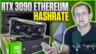 RTX 3090 Ethereum Hashrate [upl. by Wilma]