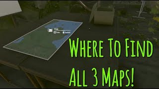 Where To Find All 3 Maps  Green Hell [upl. by Karen]