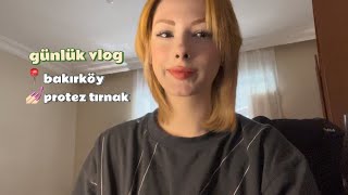 Günlük vlog  tırnak yaptırma 💅🏻  Dilara Afsar [upl. by Einyaj]