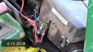 John Deere 325 Starter Solenoid [upl. by Heim592]