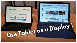 How to use your Android Tablet as a second display via USB [upl. by Nomyar]