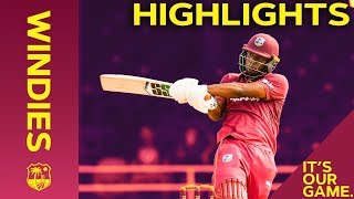 Simmons Hits 91 off 40 As Windies Level The Series  Windies vs Ireland 3rd T20I 2020  Highlights [upl. by Anitsyrc85]