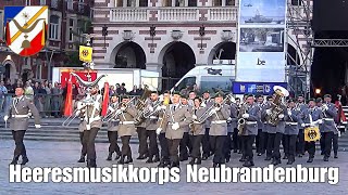 OberschlesierliedMecklenburgliedWeserlied  Heeresmusikkorps Neubrandenburg  Deutsche Marschmusik [upl. by Notslah345]