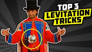 3 SECRET LEVITATION MAGIC TRICKS REVEALED stepbystep [upl. by Hpotsirhc]