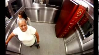 Scariest Prank Ever  Coffin in elevator  Silvio Santos TV Program Brazil 2012 [upl. by Htnicayh]